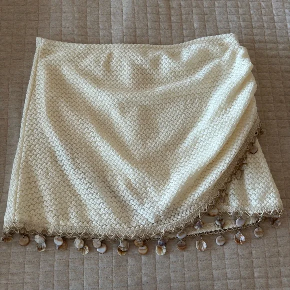 12th Tribe Cream Textured Dress - Picture 6 of 7